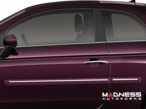 FIAT 500 Body Side Molding - ChromeLine - Paintable